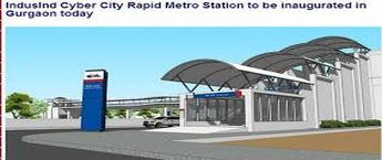 Indusind Bank Cyber City Metro Station Advertising in Gurgaon, Best Back Lit Panel metro Station Advertising Agency for Branding